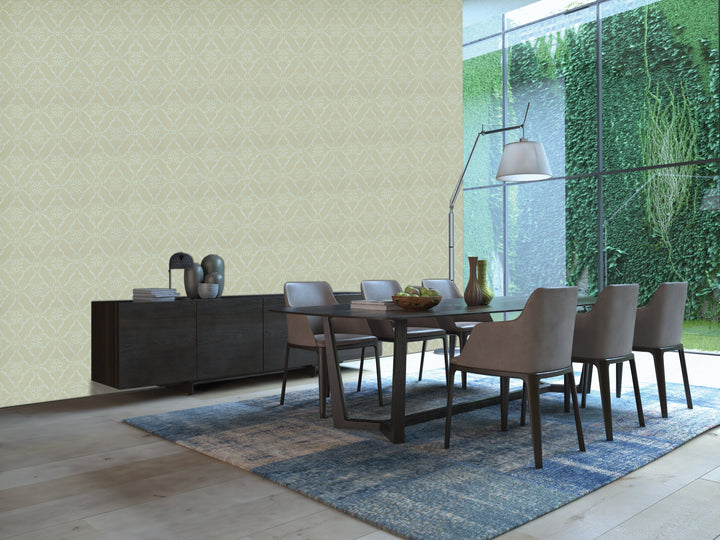 Queen Anne B Soft Lattice Wallpaper Sk2410