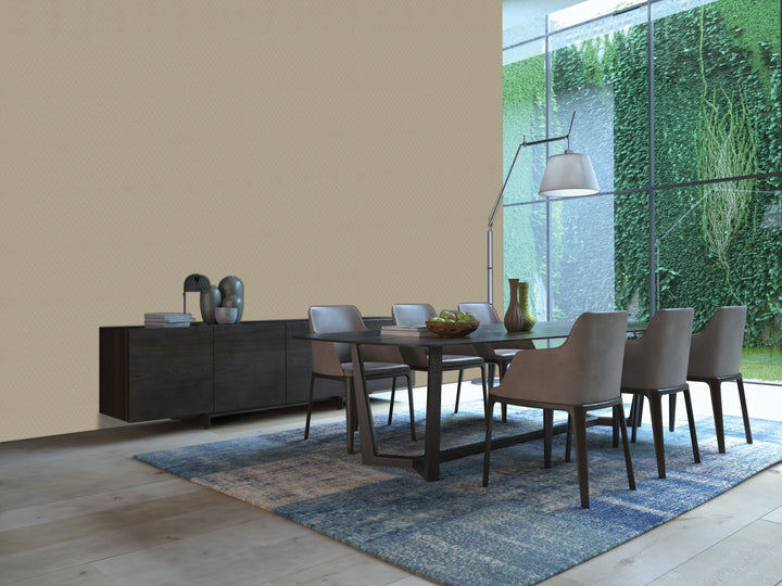 Queen Anne B Mocha Plain Wallpaper Sk3232