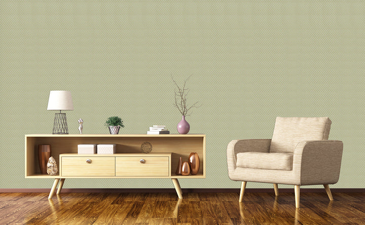 Queen Anne B Cream Mesh Wallpaper Sk3234