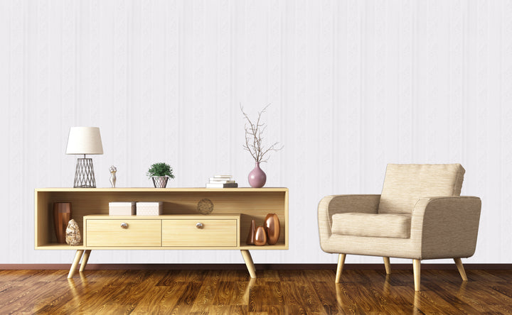 Queen Anne B Beige Plain Wallpaper Sk8214