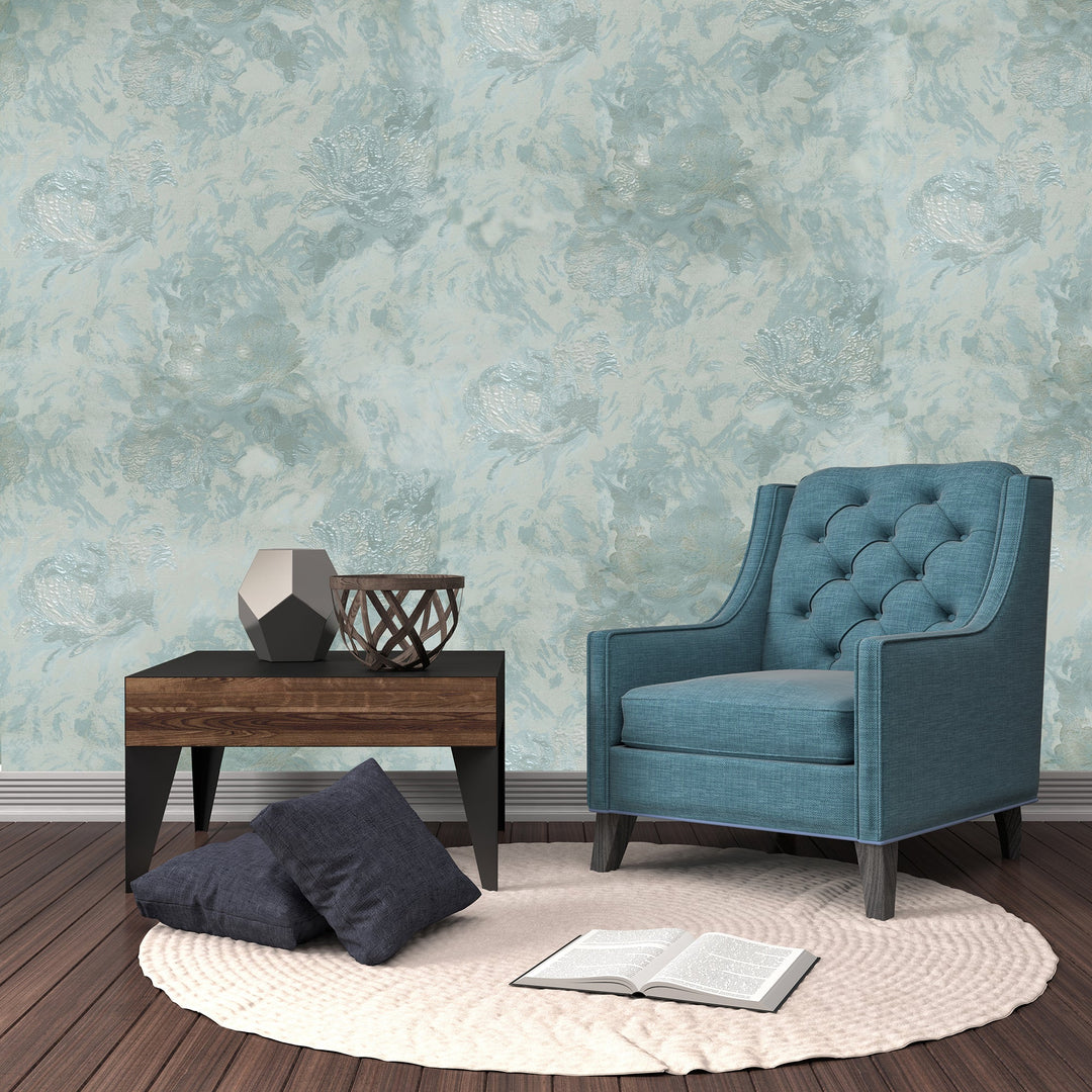 Queen Elizabeth Aqua Wash Wallpaper 35203