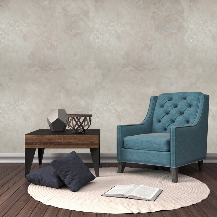 Queen Elizabeth Taupe Matte Wallpaper 35211