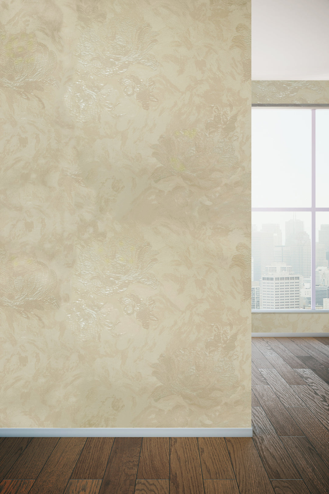Queen Elizabeth Vanilla Marble Wallpaper 35212