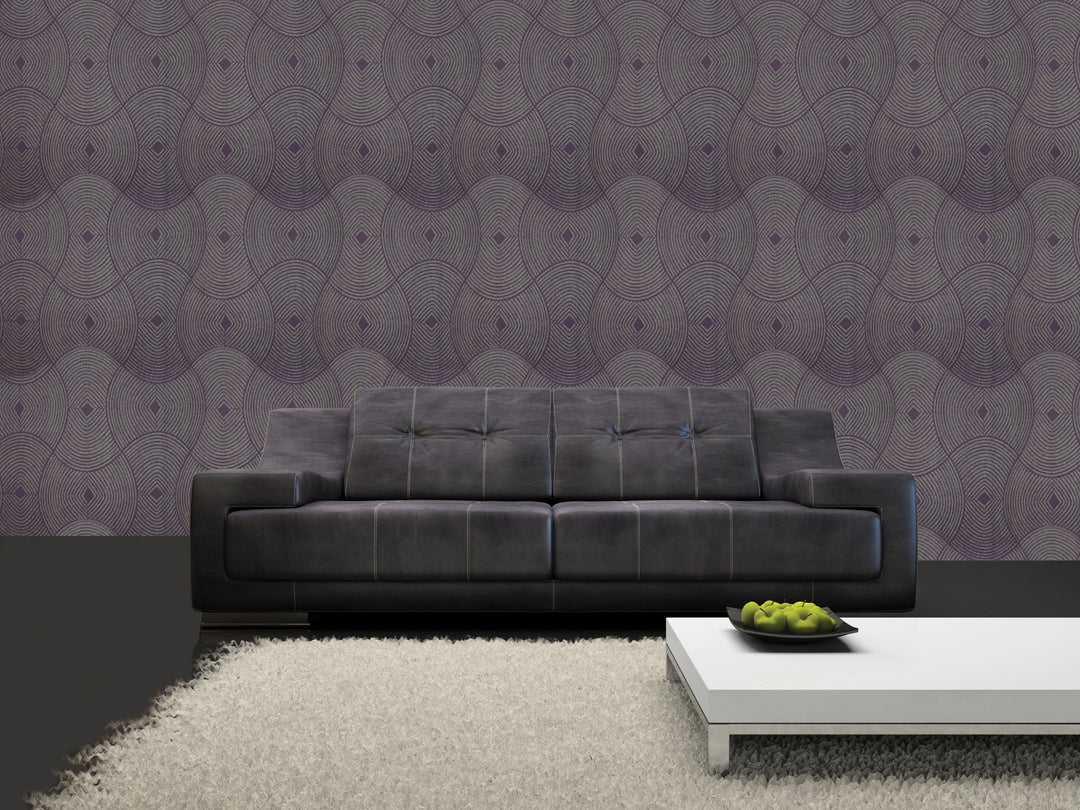 Queen Victoria Xu Charcoal Mist Wallpaper Sku41-216