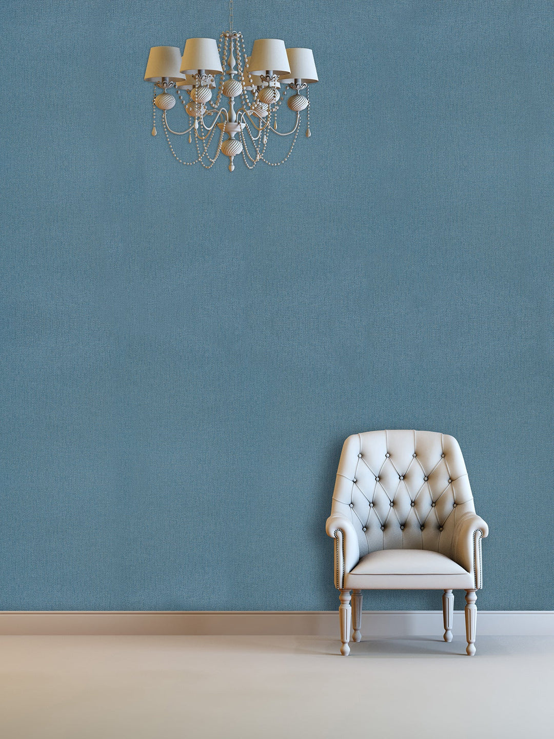 Queen Victoria Xu Teal Depth Wallpaper Sku41-979