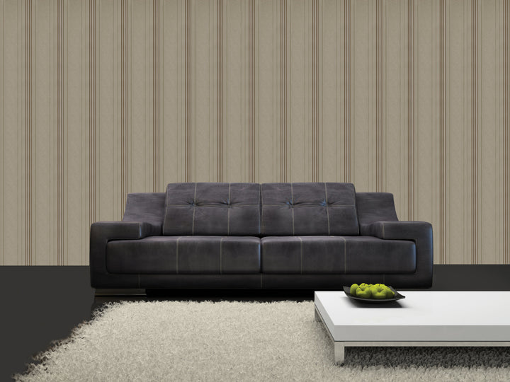 Queen Victoria Xu Beige Vertical Flow Wallpaper Sku42-290