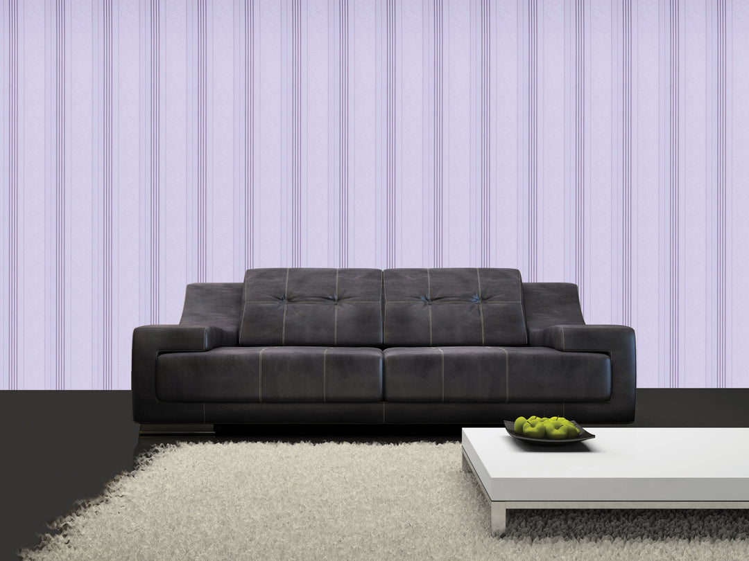 Queen Victoria Xu Lilac Column Wallpaper Sku42-299