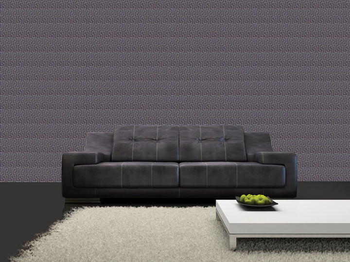 Queen Victoria Xu Muted Plum Texture Wallpaper Sku42-868