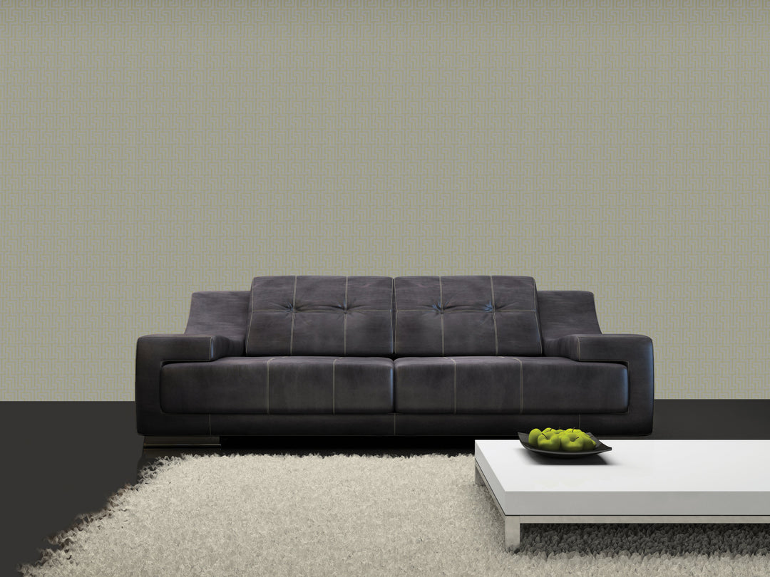 Queen Victoria Xu Foggy Beige Wallpaper Sku42-873