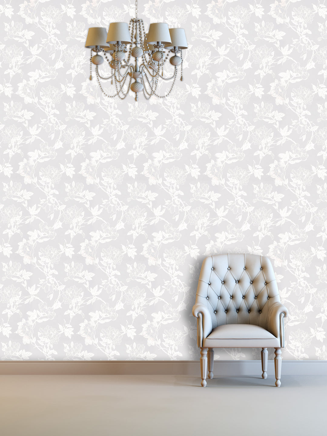 Queen Victoria Xu Snowy Quartz Wallpaper Sku42-875