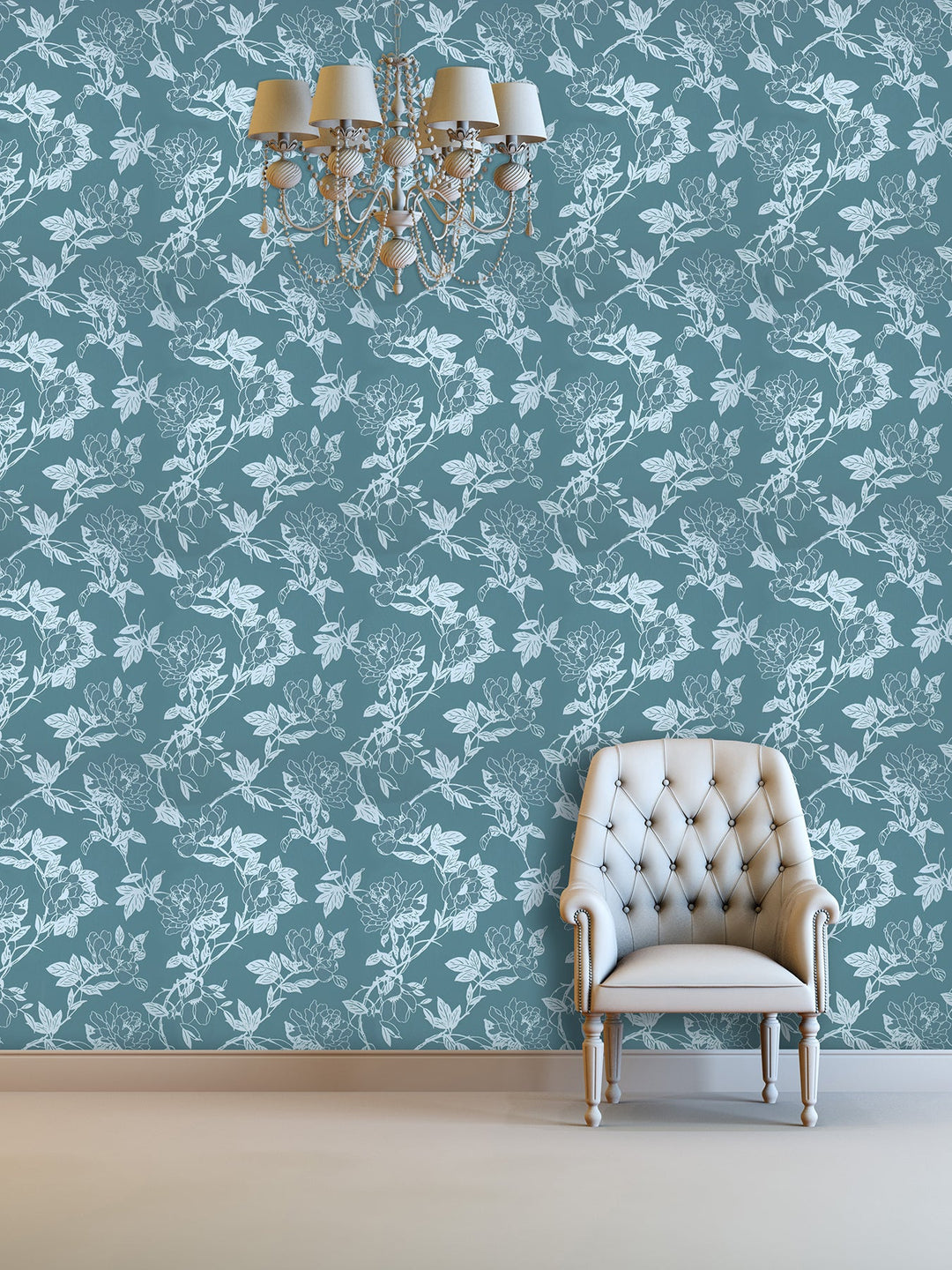 Queen Victoria Xu Verdant Marble Wallpaper Sku42-877