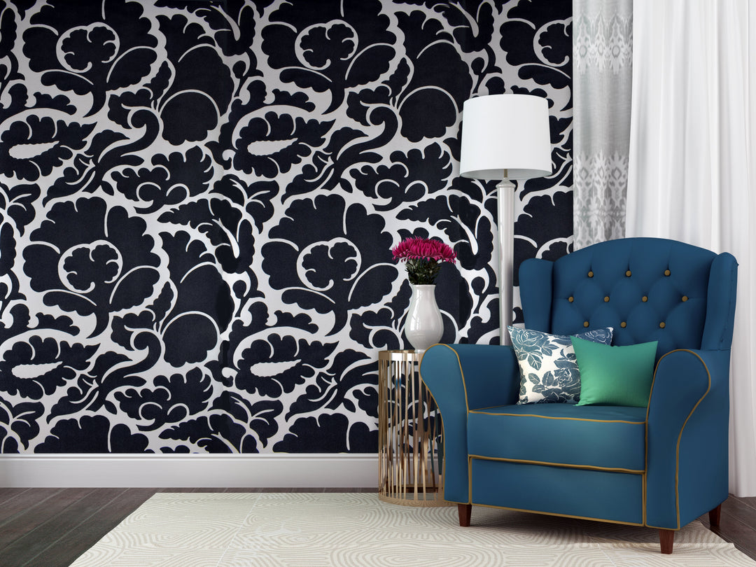 River Thames 8 Midnight Baroque Wallpaper Sk69-5196