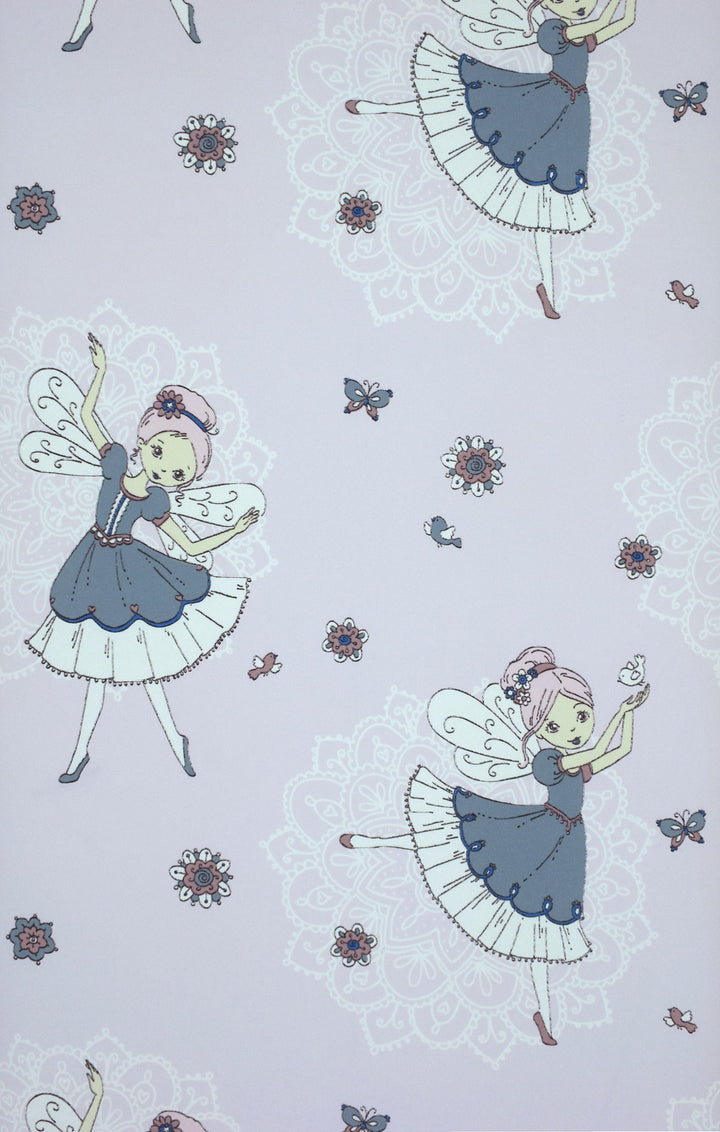 Newport B Violet Rockets Wallpaper Sk0023