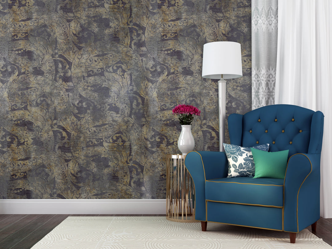 Buckingham Palace 27 Aged Plum Wallpaper Sk100-20451