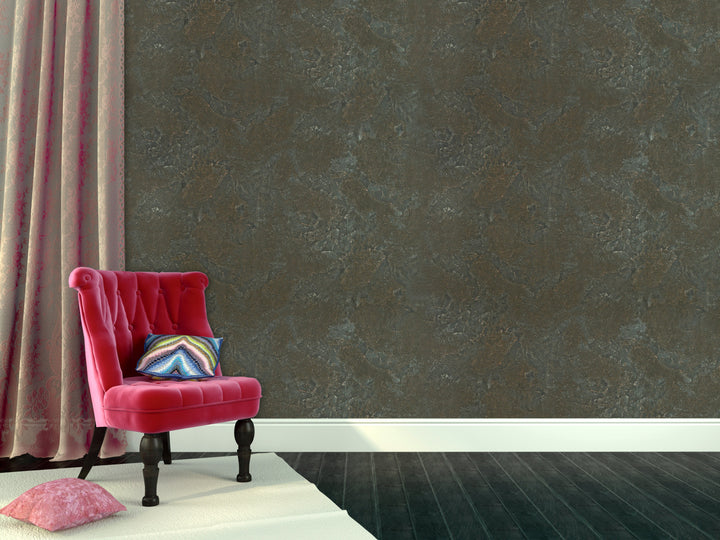 Queen Victoria 29 Charcoal Patina Wallpaper Sk100-28551