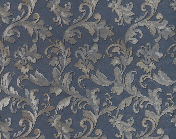 Queen Victoria 29 Indigo Mist Wallpaper Sk100-28579