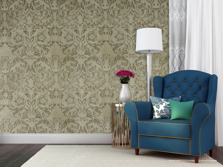 Buckingham Palace 27 Imperial Beige Wallpaper Sk100-29172