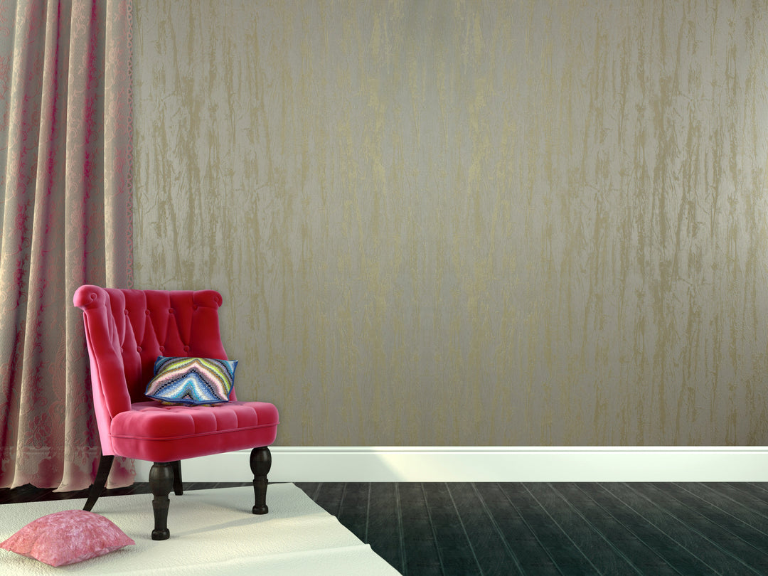 Buckingham Palace 34 Linen Cream Wallpaper Sk104-41047