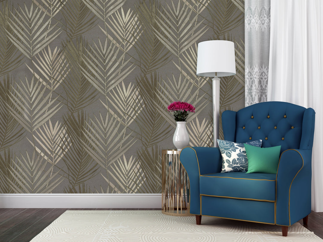 Hyde Park 29 Mink Weave Wallpaper Sk104-41815
