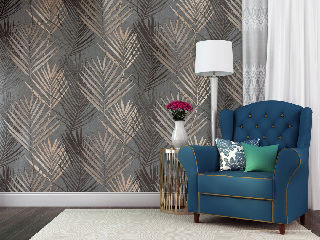 Hyde Park 29 Ash Basket Weave Wallpaper Sk104-41816