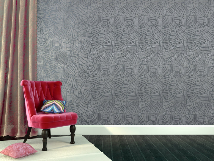Buckingham Palace 34 Marble Leaf Wallpaper Sk104-41831