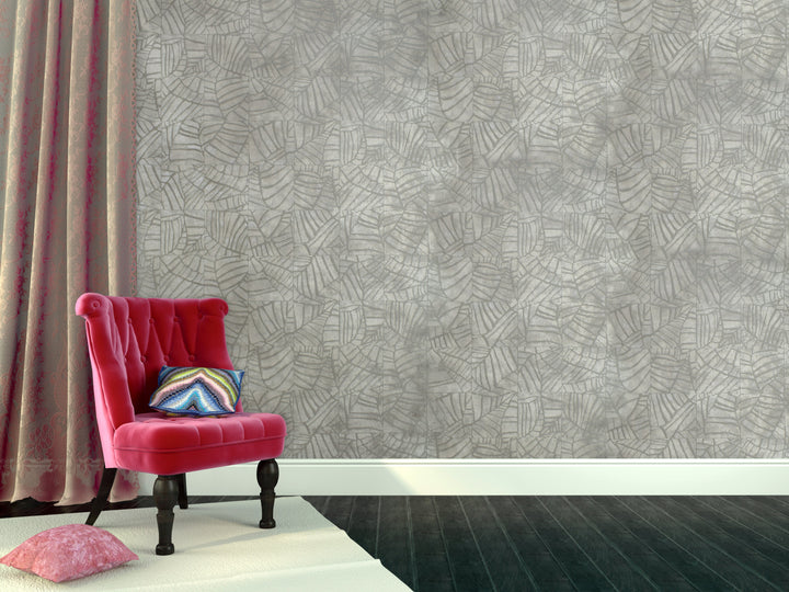 Buckingham Palace 34 Stone Leaf Wallpaper Sk104-41834
