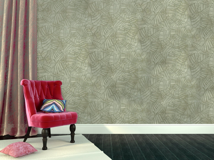 Buckingham Palace 34 Pastel Leaf Wallpaper Sk104-41838