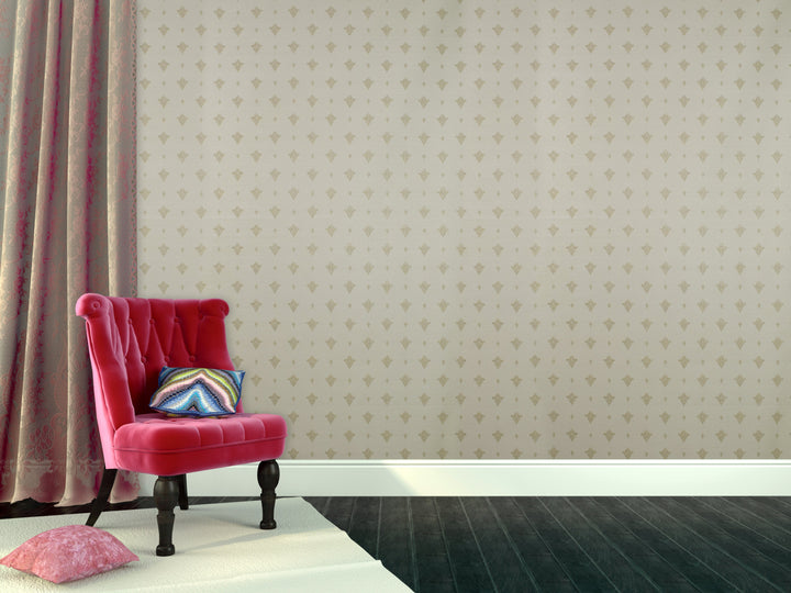 Buckingham Palace 34 Beige Bubbles Wallpaper Sk104-42922