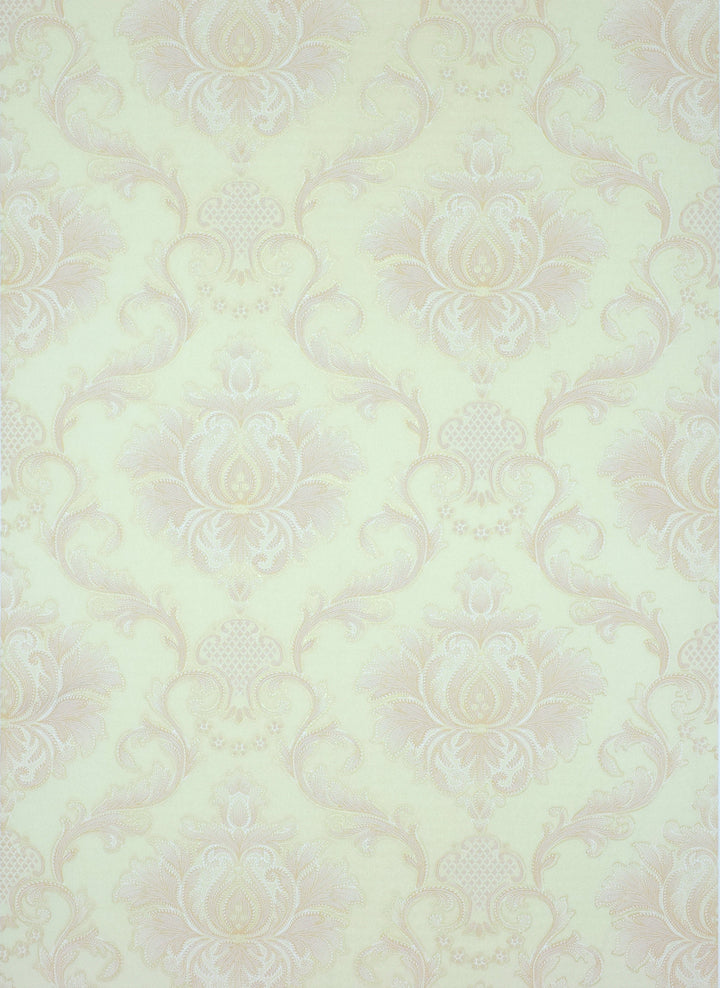 Queen Anne A Pale Lemon Wallpaper Sk22115