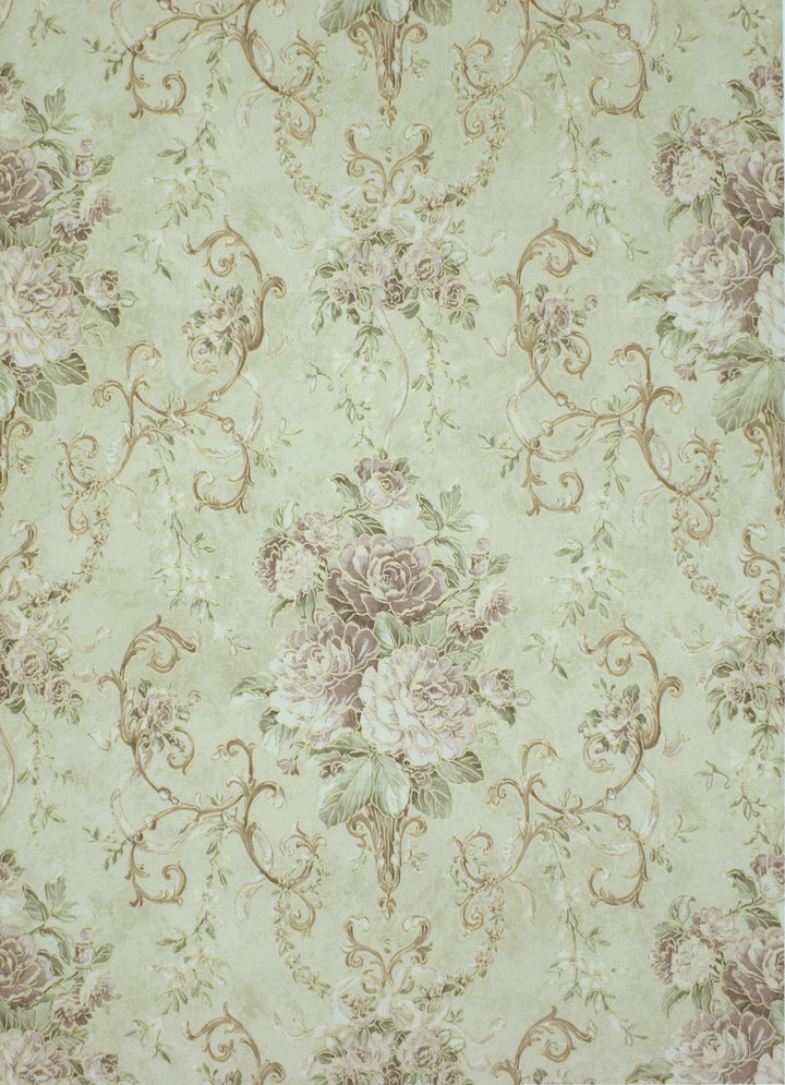 Queen Anne A Silk Thread Pattern Wallpaper Sk6750
