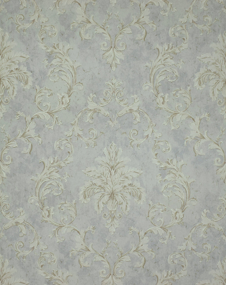 Queen Anne A Rose Tint Damask Wallpaper Sk6792