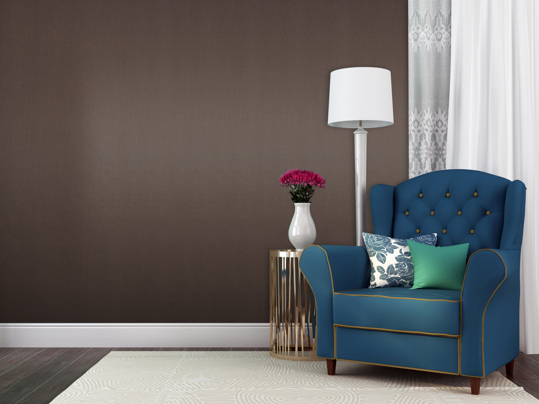 River Thames 33 Mocha Matte Wallpaper Sk69-5101