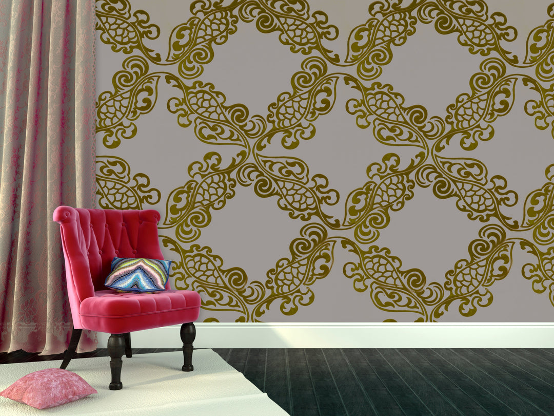 River Thames 8 Champagne Fade Wallpaper Sk69-5122