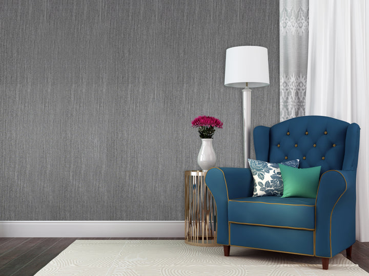 River Thames 33 Silver Sheen Wallpaper Sk69-5146