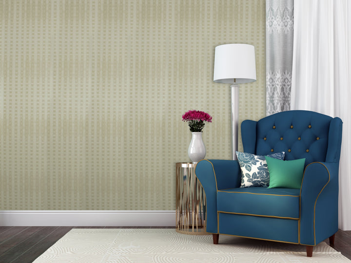 Newcastle 29 Ivory Stripe Wallpaper Sk69-5424