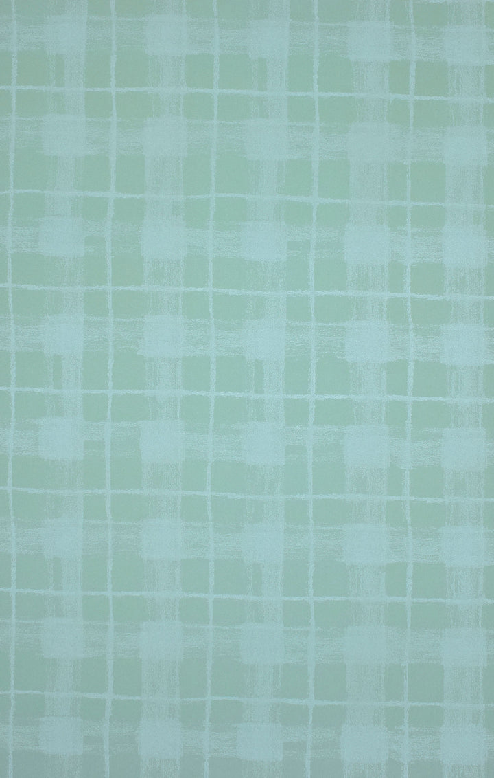 Newport B Cool Mint Grid Wallpaper Sk8303