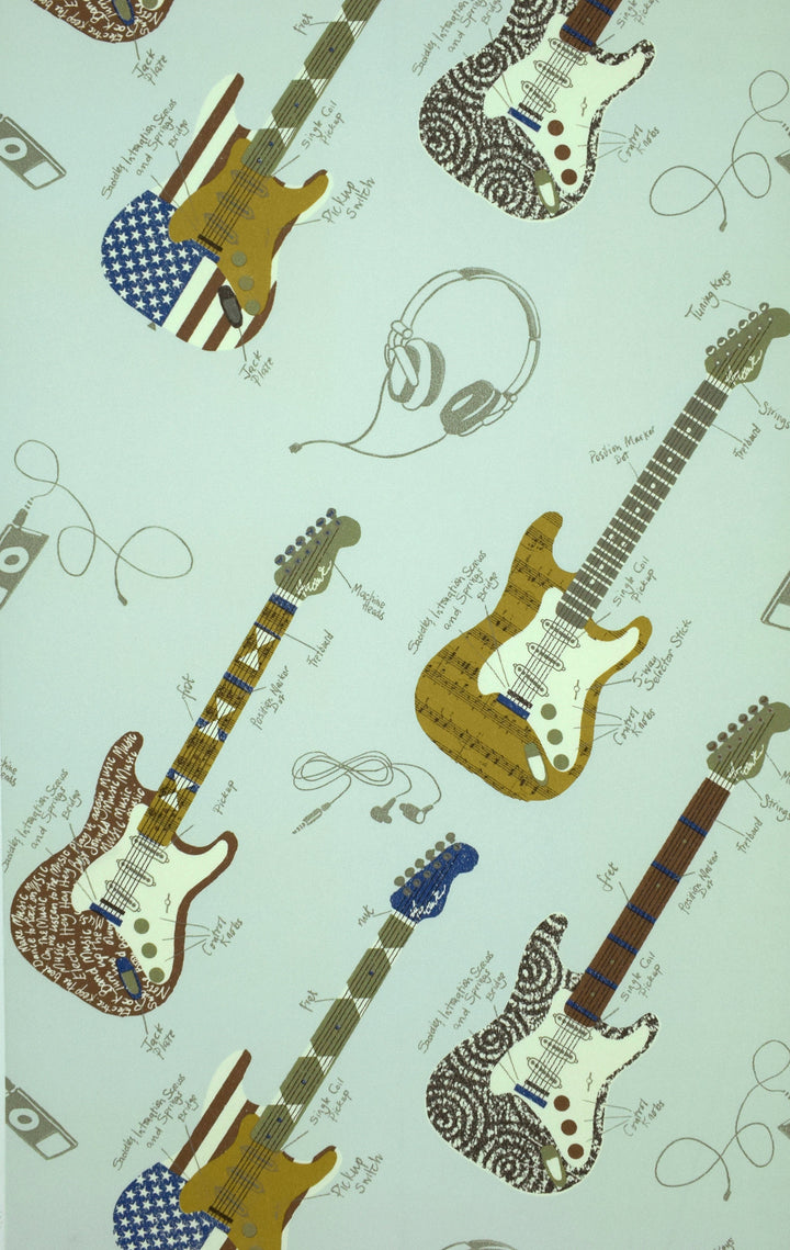 Newport B Mint Guitars Wallpaper Sk8320