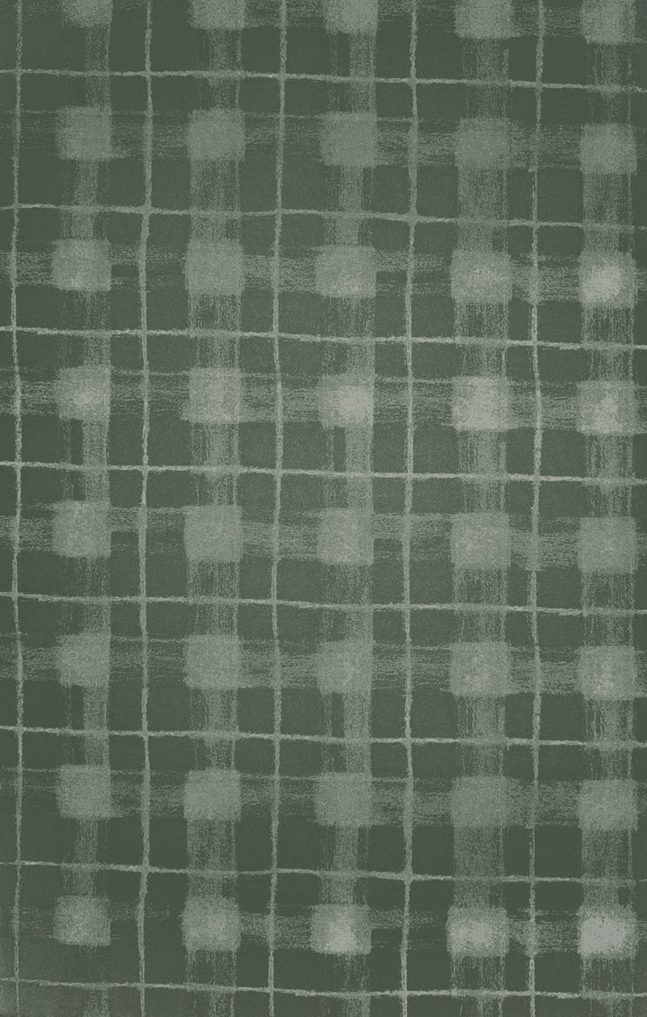 Newport B Forest Grid Wallpaper Sk8387