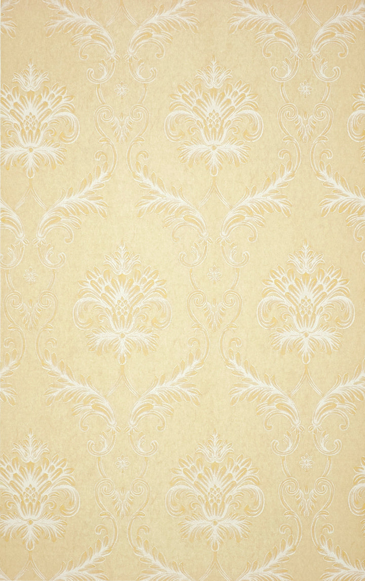 King Alfred A Honey Damask Wallpaper Sk9432-04