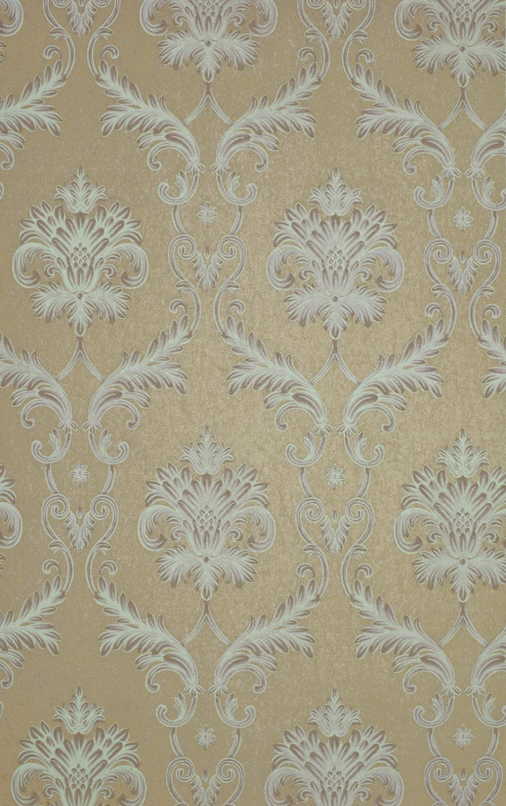 King Alfred B Caramel Regal Wallpaper Sk9432-14