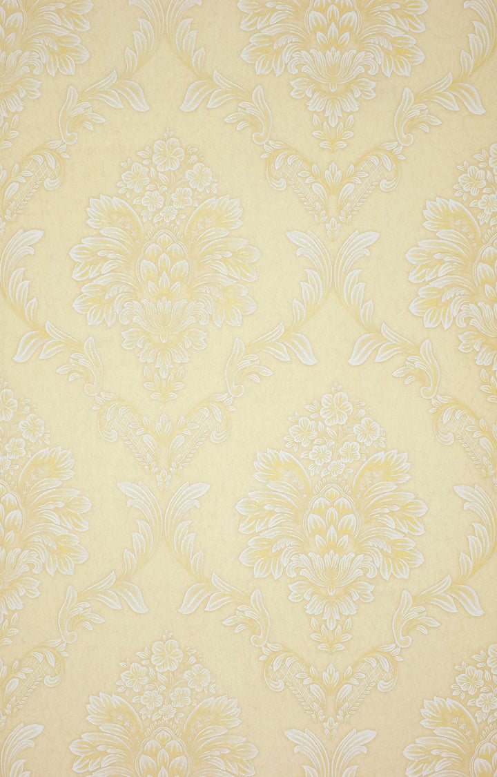 King Alfred A Almond Damask Wallpaper Sk9468-04