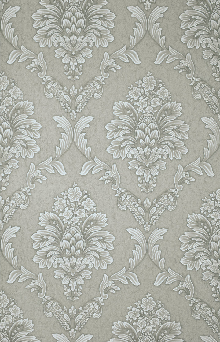 King Alfred B Platinum Motif Wallpaper Sk9468-09