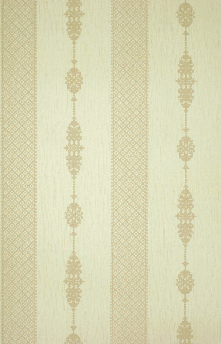King Alfred A Sandstone Stripe Wallpaper Sk9983-01