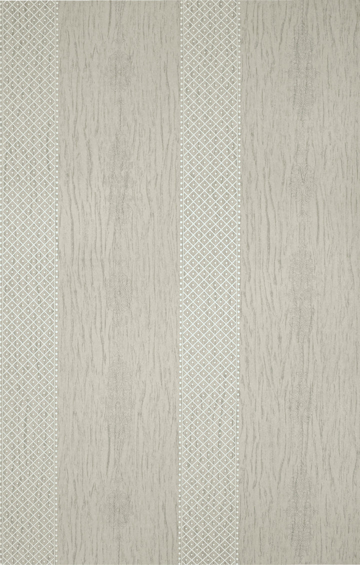 King Alfred B Ash Stripe Wallpaper Sk9983-09