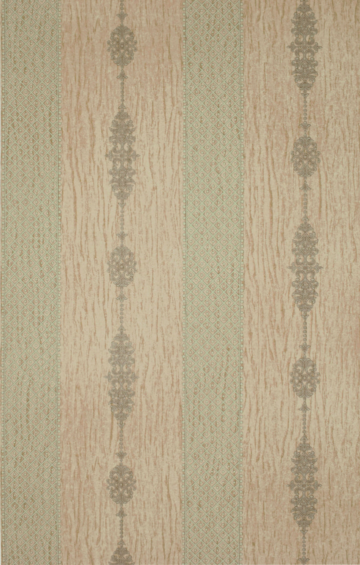 King Alfred B Rosewood Stripe Wallpaper Sk9983-14