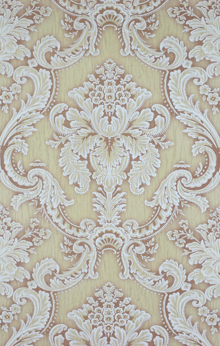King Alfred A Pearl Damask Wallpaper Sk9993-05