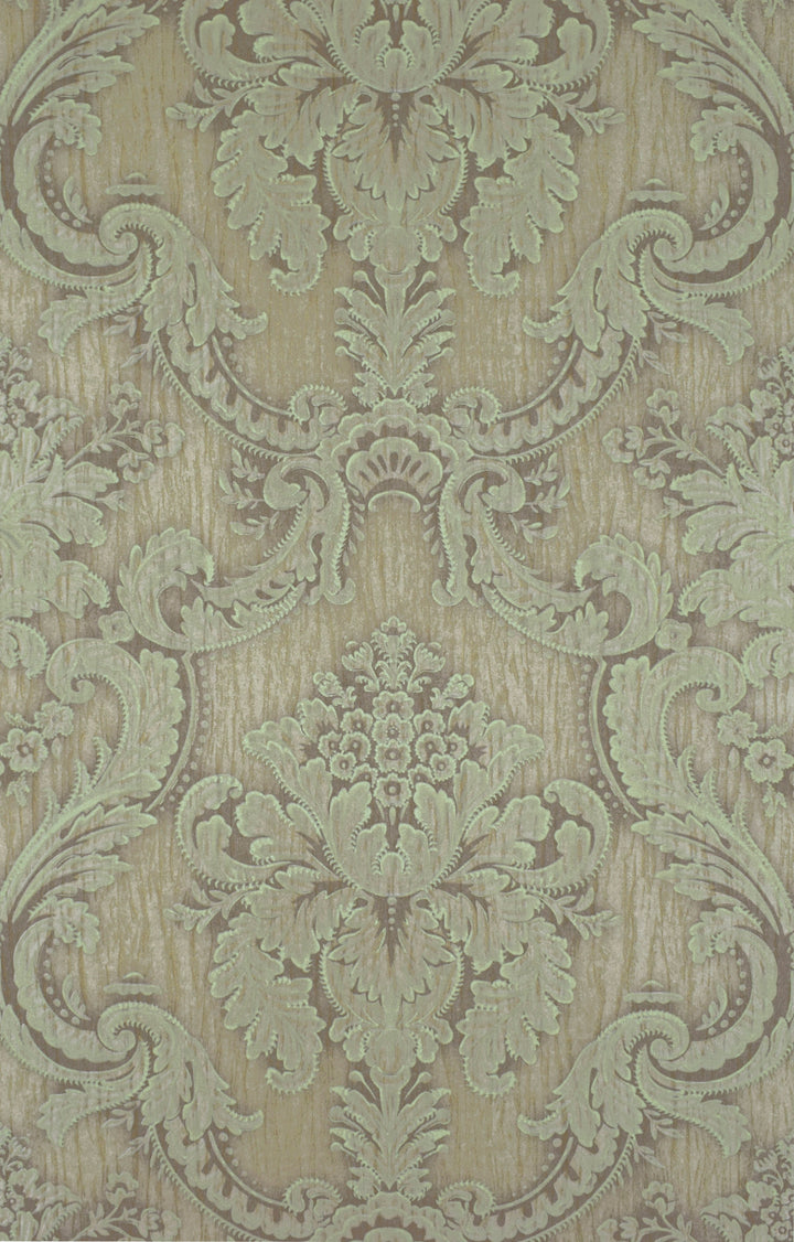 King Alfred B Bronze Damask Wallpaper Sk9993-14