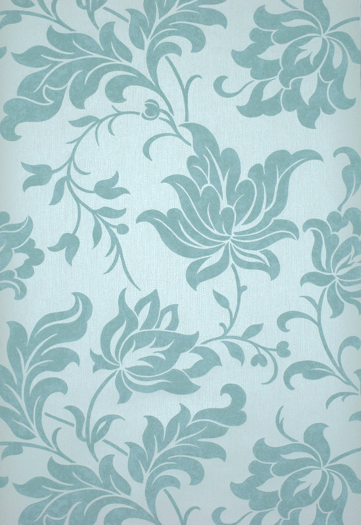 Tower Bridge Hm Powder Blue Vine Wallpaper Skg08522