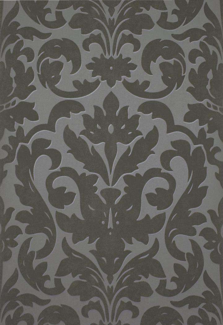 Tower Bridge Hm Ash Damask Wallpaper Skg08544