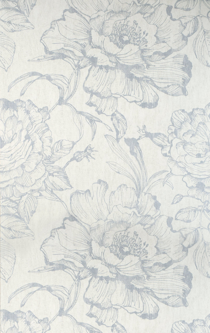 Sutton Ice Floral Wallpaper Skl39314